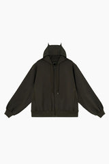 2025 A/W LAD MUSICIAN LOOP BACK CLOTH DEVIL PARKA