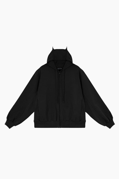 2025 A/W LAD MUSICIAN LOOP BACK CLOTH DEVIL PARKA