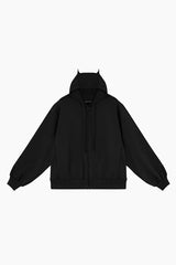 2025 A/W LAD MUSICIAN LOOP BACK CLOTH DEVIL PARKA