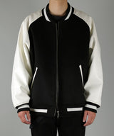 2022 A/W NUMBER (N)INE WOOL RAGLAN STADIUM JACKET