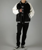 2022 A/W NUMBER (N)INE WOOL RAGLAN STADIUM JACKET