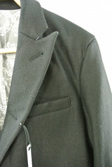 2014 A/W n(n) BY NUMBER (N)INE Peaked Jacket BLACK