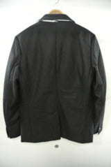 2014 A/W n(n) BY NUMBER (N)INE Peaked Jacket BLACK