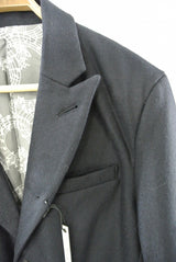 2014 A/W n(n) BY NUMBER (N)INE Peaked Jacket NAVY
