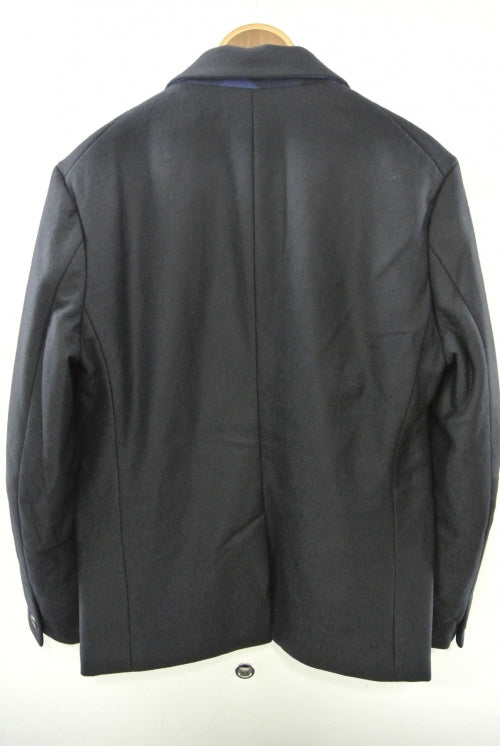2014 A/W n(n) BY NUMBER (N)INE Peaked Jacket NAVY