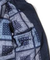 2017 A/W TMT INDIGO×WOOL ARROWHEAD STUDS JACKET