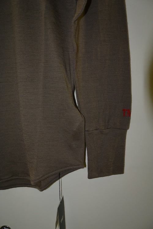 2016 A/W TMT L/SL WOOL LOW GAGE JERSEY GRAY