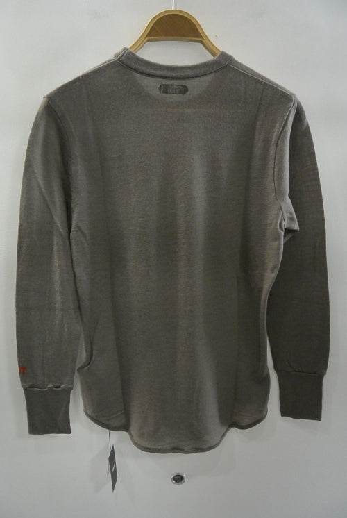 2016 A/W TMT L/SL WOOL LOW GAGE JERSEY GRAY