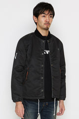 2019 A/W NUMBER (N)INE PRIMALOFT RIB COACH JACKET