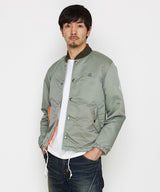 2019 A/W NUMBER (N)INE PRIMALOFT RIB COACH JACKET