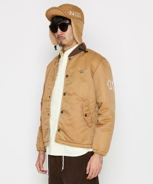 2019 A/W NUMBER (N)INE PRIMALOFT RIB COACH JACKET