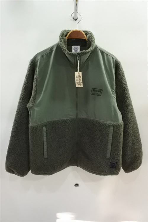 2021 A/W M&M SHEEPBORE FLEECE STAND JACKET
