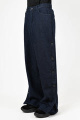 2023 A/W LAD MUSICIAN 12oz DENIM MULTI SILHOUETTE PANTS