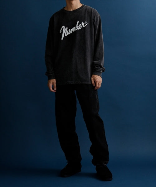 2023 A/W NUMBER (N)INE POWDER BREACH CLASSIC LOGO L/S T-SHIRT 1