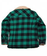 2019 A/W TMT COTTON-WOOL BUFFALO CHECK BOA RANCH COAT(TJKF1909)