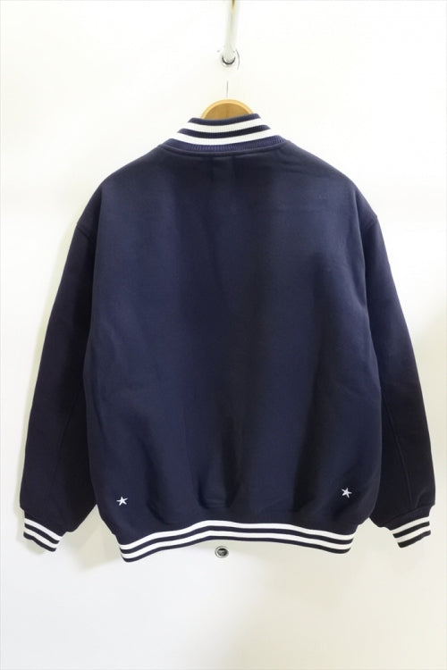 2023 A/W M&M HEAVY MELTON STADIUM JACKET