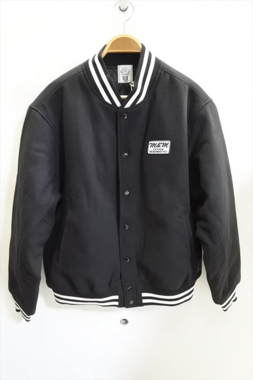 2023 A/W M&M HEAVY MELTON STADIUM JACKET