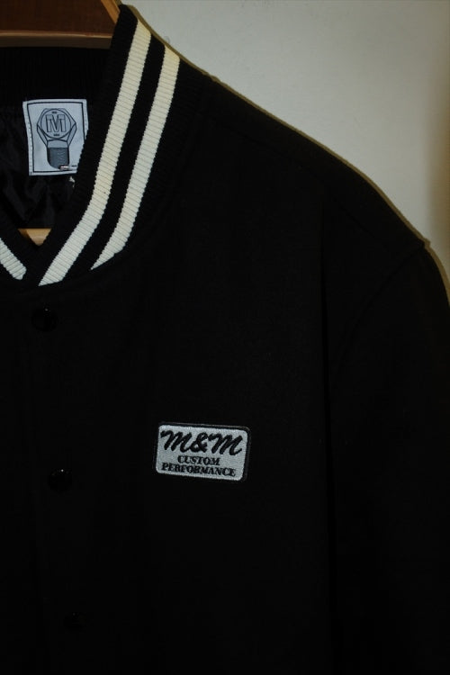 2023 A/W M&M HEAVY MELTON STADIUM JACKET