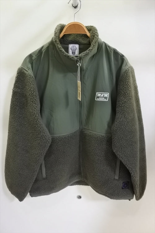2022 A/W M&M SHEEPBORE FLEECE STAND JACKET 005B