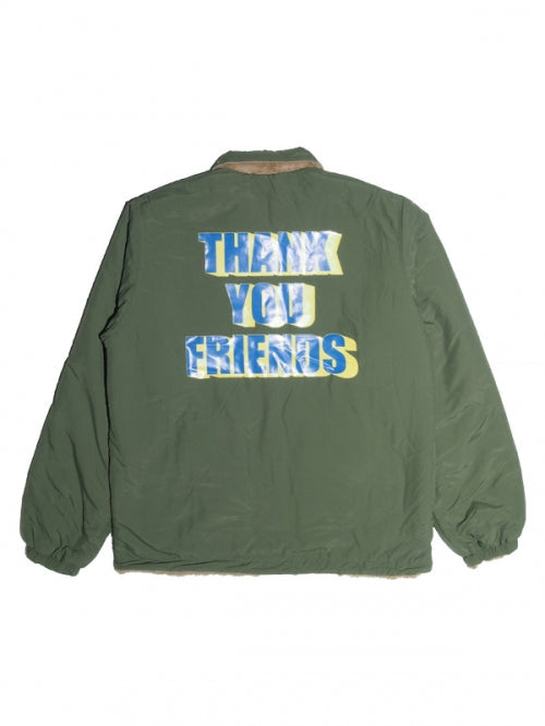 2019 A/W M reversible coach jacket (FAT M THANK YOU FRIENDS)
