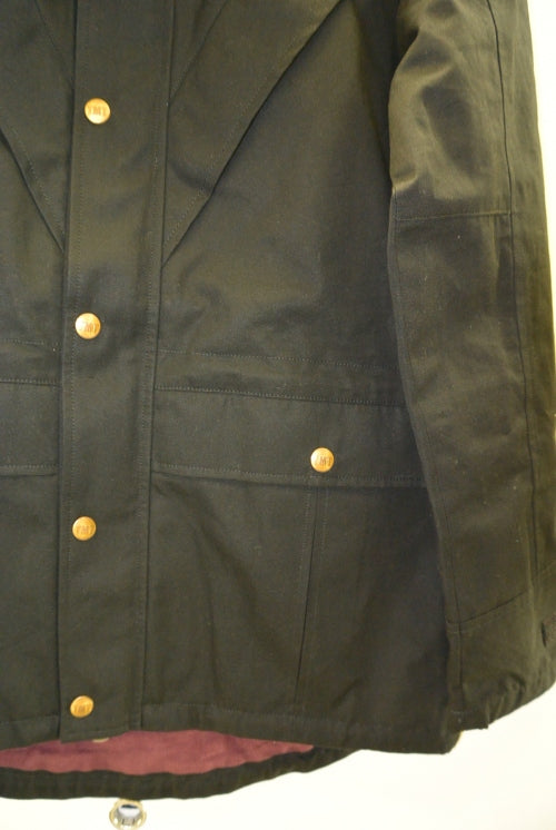 2016 A/W TMT VENTILE WEATHER CLOTH MOUNTAIN PARKA BLACK