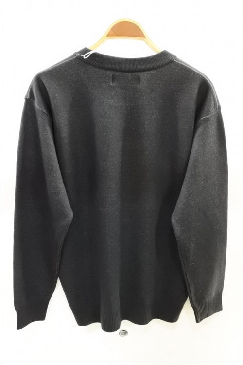 2021 A/W M&M SWEATER M&M MASSES BONE LOGO
