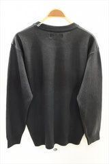 2021 A/W M&M SWEATER M&M MASSES BONE LOGO