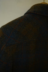 2015 A/W TMT C.P.O WOOLCHECK COAT NAVY