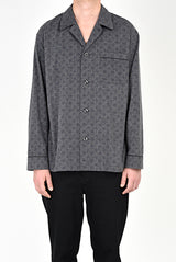 2017 A/W LAD MUSICIAN PAJAMA SHIRT GRAY×BLACK