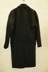 2016 A/W GalaabenD 1/60 圧縮カノコ Drop Shoulder  Dauble Coat 02/BLACK