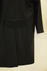 2016 A/W GalaabenD 1/60 圧縮カノコ Drop Shoulder  Dauble Coat 02/BLACK