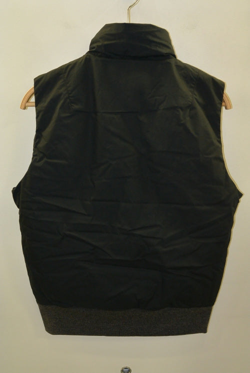 2016 A/W TMT HIGH NECK DOWN VEST BLACK
