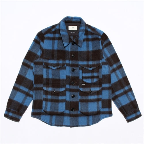 2020 A/W TMT PLAID FUR WORK SHIRTS-TYPE JACKET