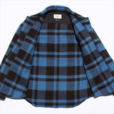 2020 A/W TMT PLAID FUR WORK SHIRTS-TYPE JACKET