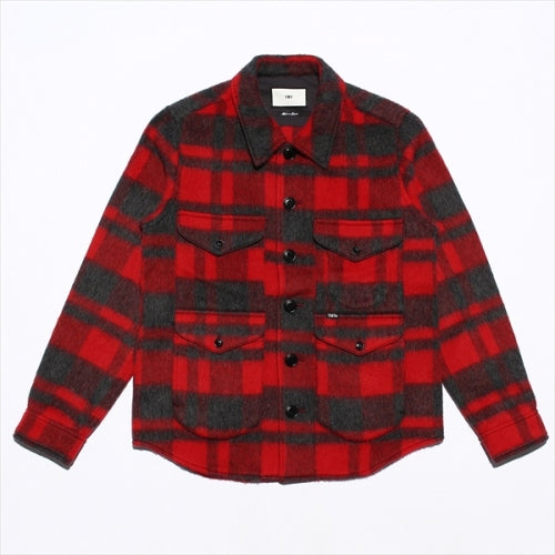 2020 A/W TMT PLAID FUR WORK SHIRTS-TYPE JACKET