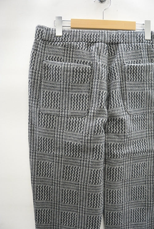 2015 A/W JAMA RICO Glen Check C/S Pants GREY