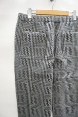 2015 A/W JAMA RICO Glen Check C/S Pants GREY