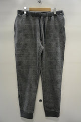 2015 A/W JAMA RICO Glen Check C/S Rib Pants GREY