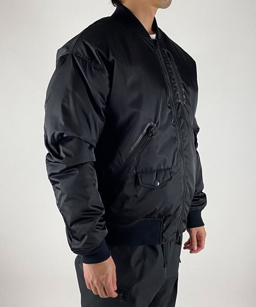 2021 A/W NUMBER (N)INE PRINTED ASYMMETRIC POCKET MA-1 