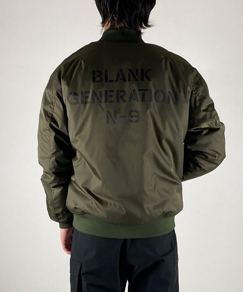 2021 A/W NUMBER (N)INE PRINTED ASYMMETRIC POCKET MA-1 