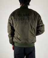 2021 A/W NUMBER (N)INE PRINTED ASYMMETRIC POCKET MA-1 