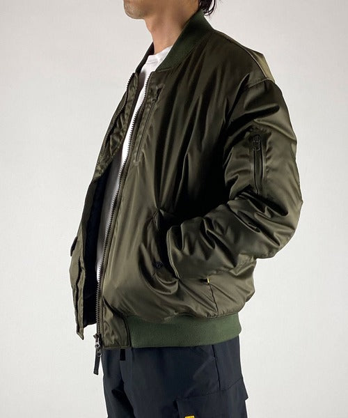 2021 A/W NUMBER (N)INE PRINTED ASYMMETRIC POCKET MA-1 
