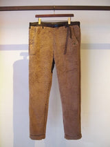 2018 A/W M fleece mountain easy pants brown