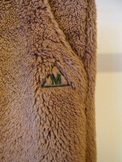 2018 A/W M fleece mountain easy pants brown