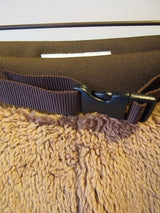 2018 A/W M fleece mountain easy pants brown