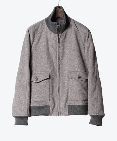 2017 A/W LOUNGE LIZARD PE MELTON BLOUSON