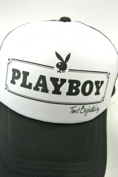 2014 A/W TMT PLAYBOY × TMT MESH CAP BLACK