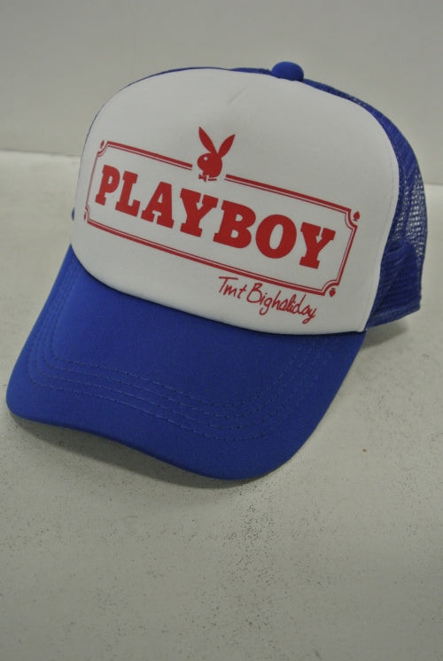 2014 A/W TMT PLAYBOY × TMT MESH CAP BLUE
