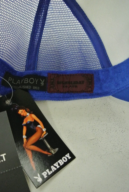 2014 A/W TMT PLAYBOY × TMT MESH CAP BLUE
