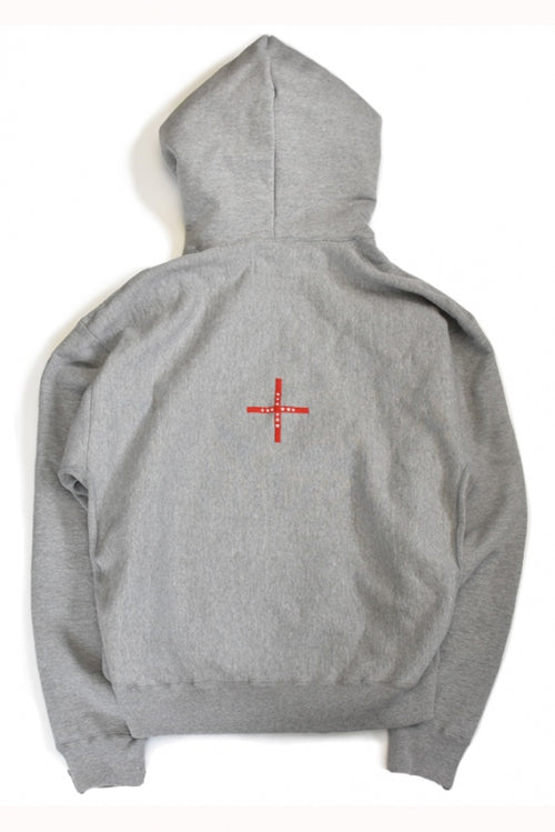 2017 A/W MARBLES Ultra Heavy Drop Shoulder Hoodie #Cross 